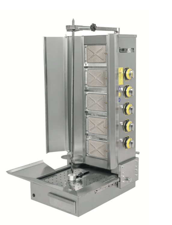 İnoxmaster 5 Li Döner Ocağı Gazlı ve Lpg Li 50x52x100 Cm İMR-DNR-501 (İMR-DNR-501)