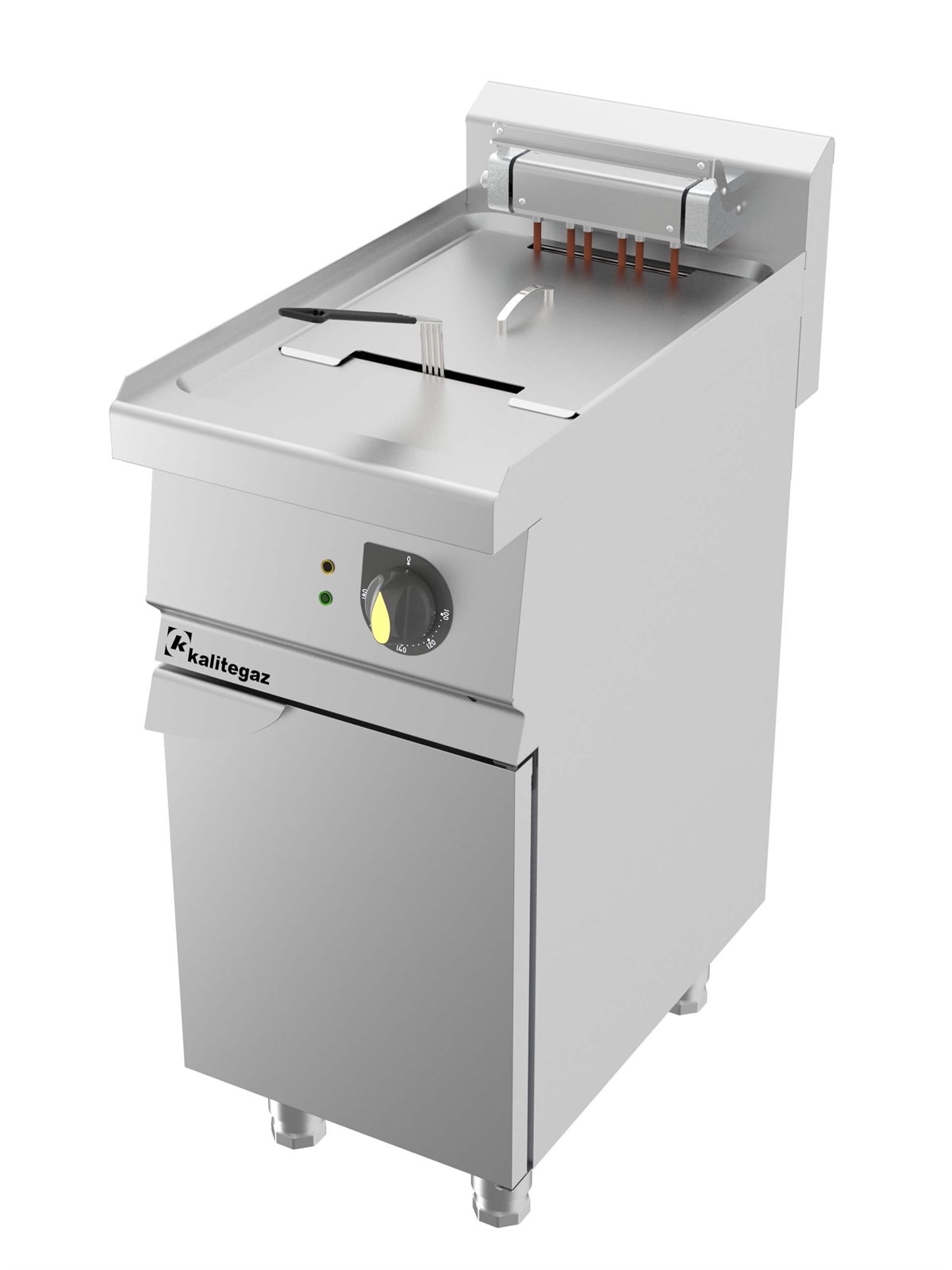 Kalitegaz Elektrikli Fritöz 13 Litre Alt Dolaplı 40x70x90 Cm FCS4070E Rinnova (FCS4070E)