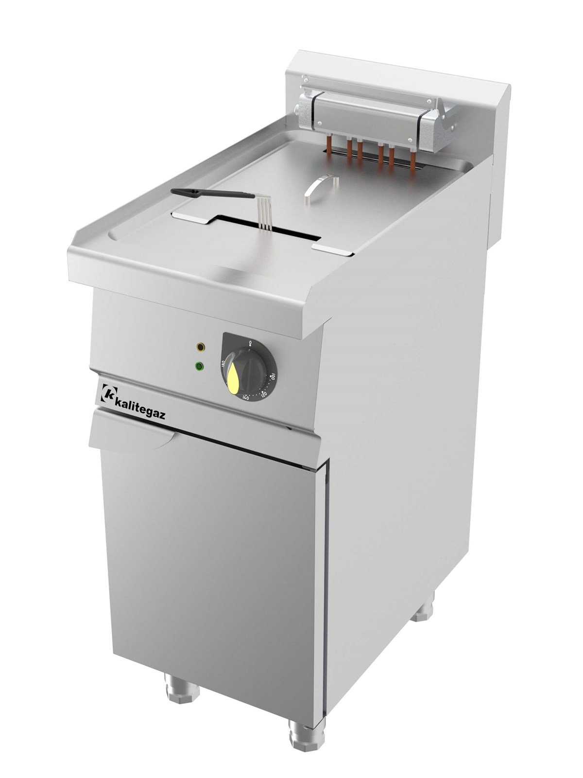 Kalitegaz Elektrikli Fritöz 13 Litre Alt Dolaplı 40x70x90 Cm FCS4070E Rinnova (FCS4070E)