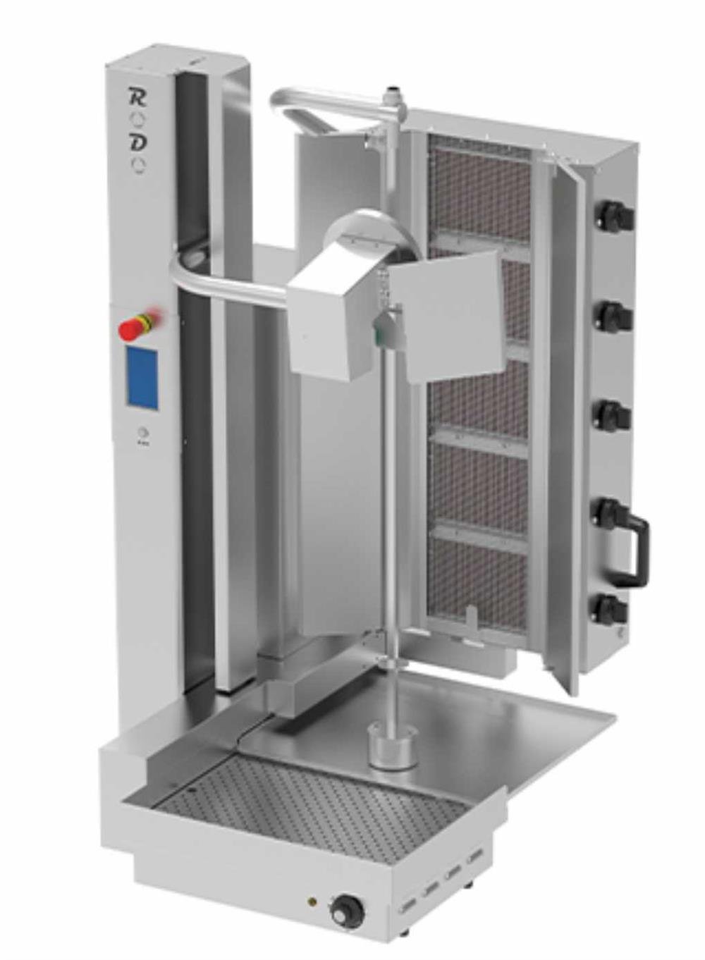 Kalitegaz 5 Radyanlı Gazlı Döner Robotu 75x80x113 cm RODO5G (RODO5G)