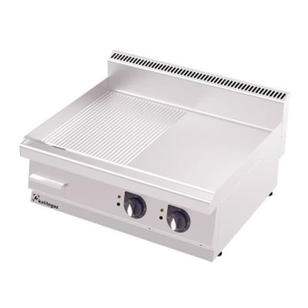 Kalitegaz Elektrikli Pleyt Izgara Krom Kaplı Yarı Oluklu 120x70x29 cm GS1270E (GS1270E)