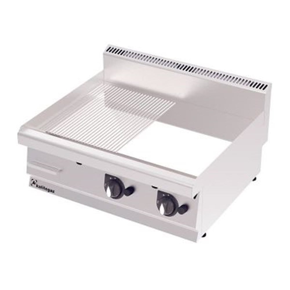 Kalitegaz Elektrikli Pleyt Izgara Yarı Oluklu Krom Kaplı 120x70x29 cm GS1270EC (GS1270EC)