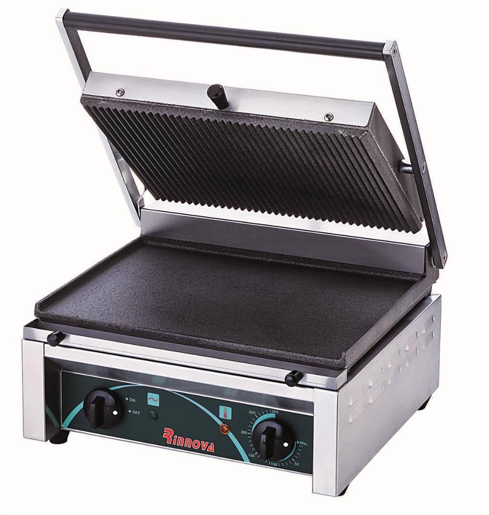 Kalitegaz Elektrikli Tost Makinesi Tek Oluklu Yüzey Rinnova RN101-B (RN101-B)