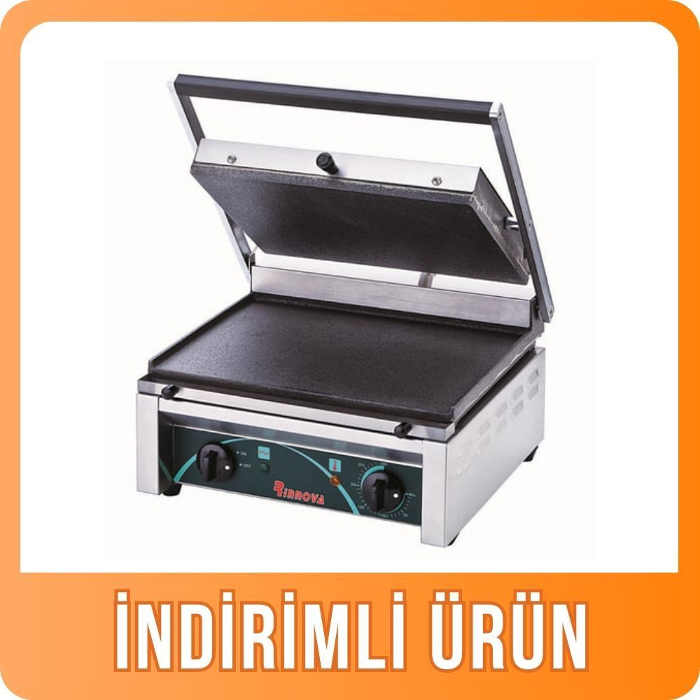 Kalitegaz İki Düz Yüzey Elektrikli Tost Makinesi Rinnova RN101-C (RN101-C)