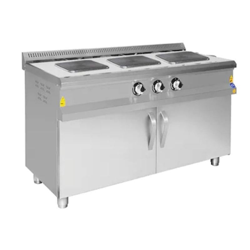 CSA 3 lü Elektrikli Ocak Alt Dolaplı 140x60x85 cm KRCS.DKZE.1460.CE (KRCS.DKZE.1460.CE)