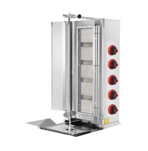 CSA 5 Radyanlı Sabit Döner Ocağı Gazlı ve Lpg Li Ce Belgeli KRCS.SDOG.5 (KRCS.SDOG.5)