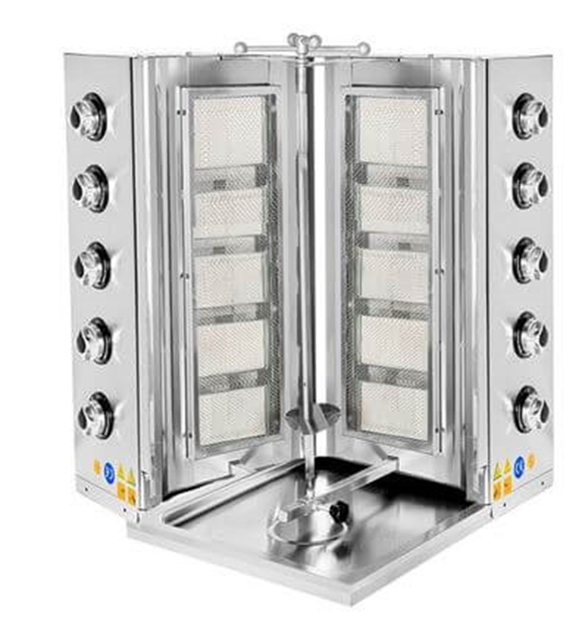 CSA 10 Radyanlı Sabit Döner Ocağı Gazlı ve Lpg Li Ce Belgeli KRCS.SDOG.10 (KRCS.SDOG.10)