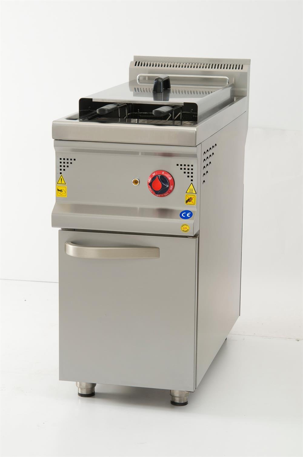 CSA Elektrikli Fritöz 24 Litre Alt Dolaplı 40x90x85 cm KRCS.DFE.490 (KRCS.DFE.490)