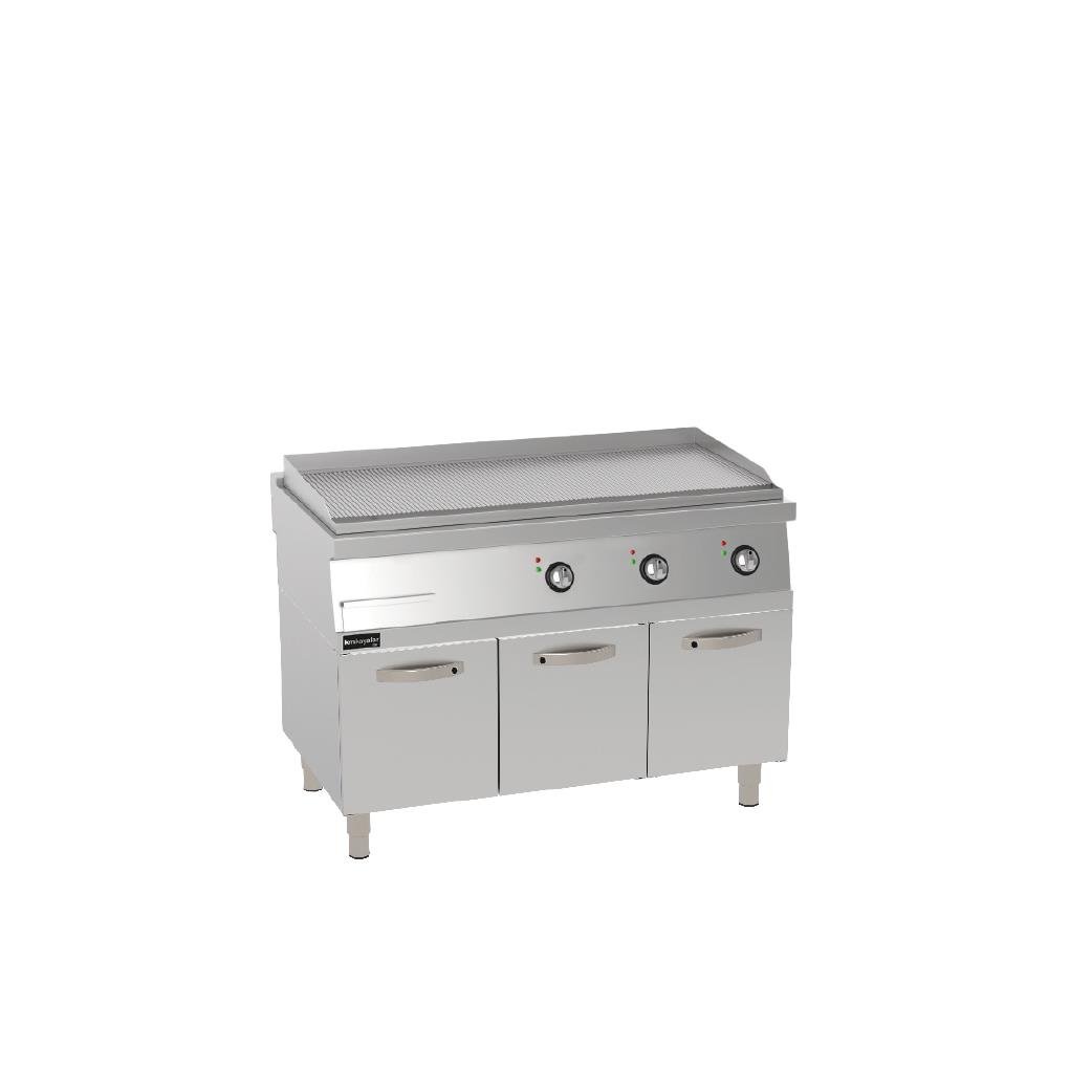 Kayalar Oluklu Pleyt Izgara Elektrikli Alt Dolaplı 120x90x85 cm KIOE12090 (KIOE12090)