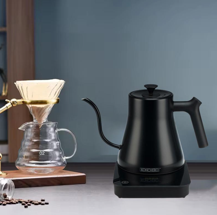 Konchero Dijital Isı Ayarlı Kettle 1 Litre Siyah AS-21267A (AS-21267A)