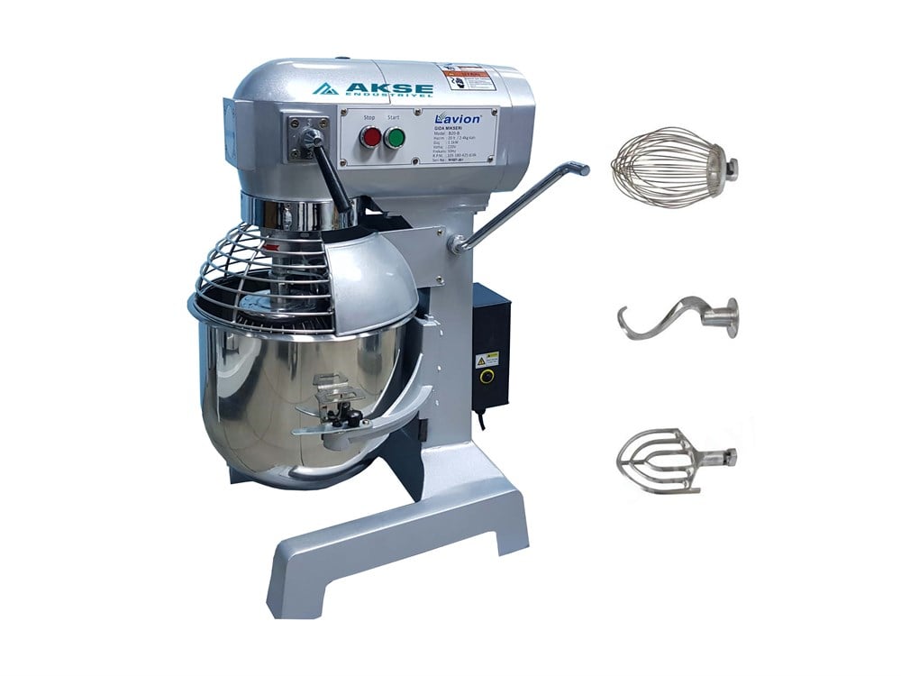 Lavion 20 Lt Planet Mikser B20 | 1.1 kW Güçlü Motor & 3 Vites