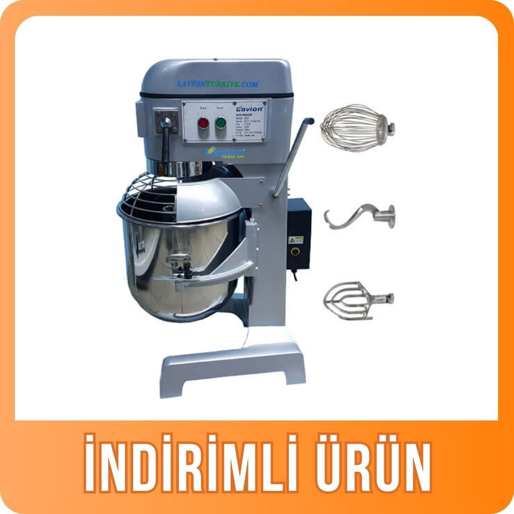 Lavion 30 Litre Profesyonel Planet Mikser 3 Devir Hızlı (B30)