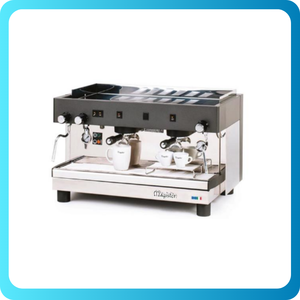 Magister 2 Gruplu Yarı Otomatik Espresso Kahve Makinesi GT-2M-TC (GT-2M-TC)