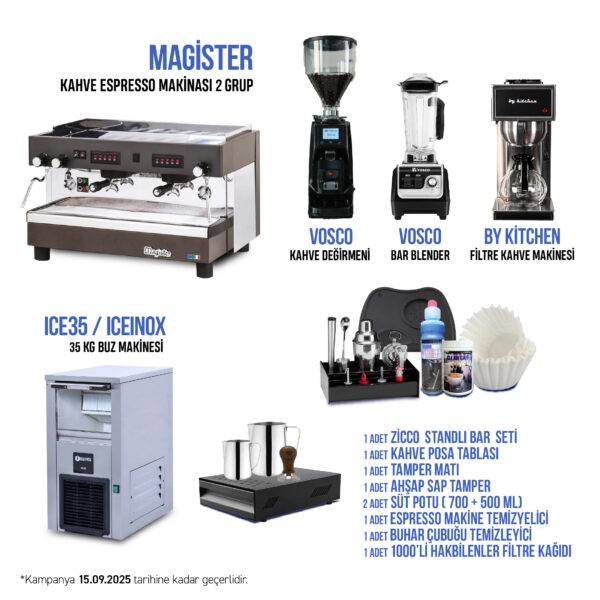 Primo Kahveci Seti (Magister) – Hazır Cafe Seti