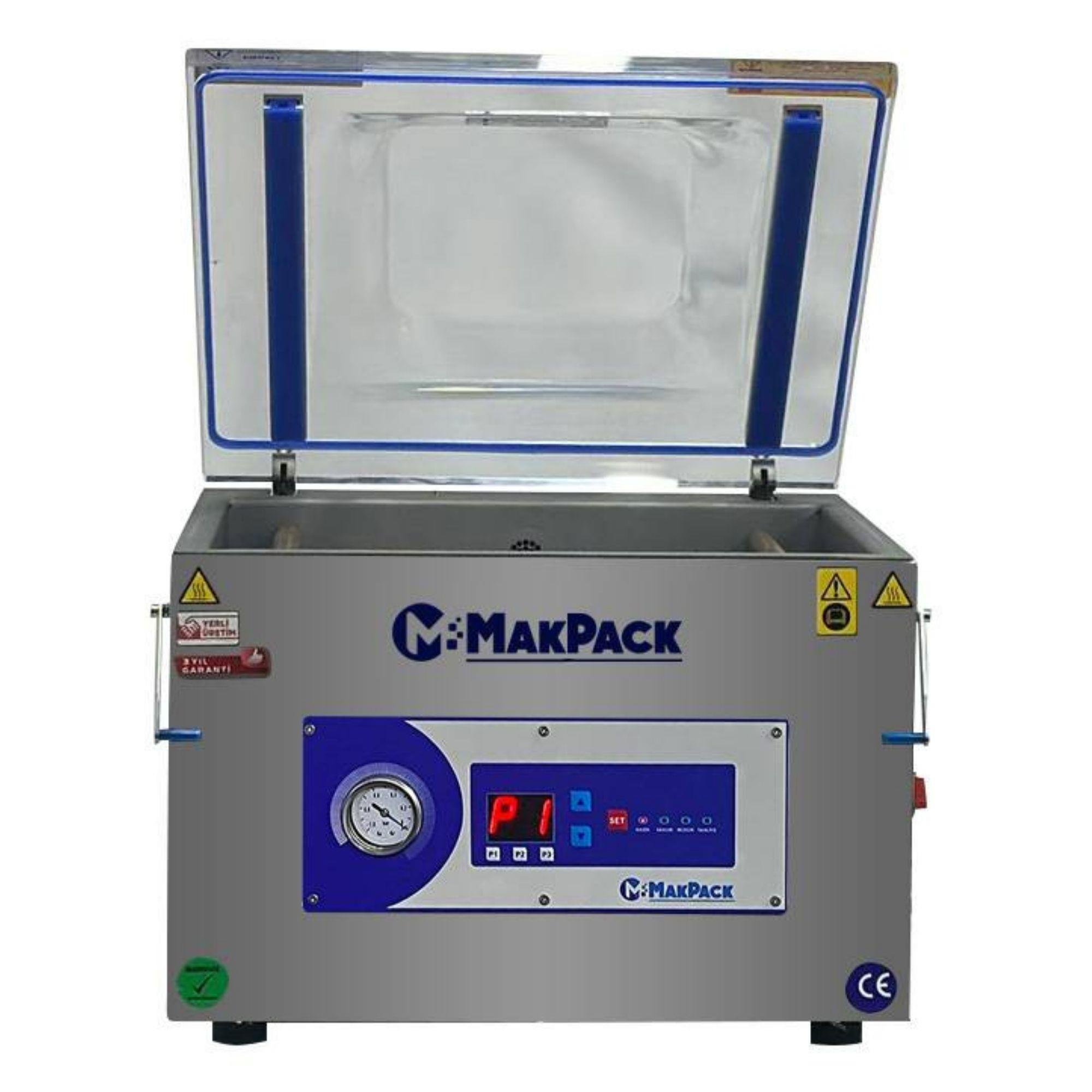 Makpack Çift Çene Vakum Makinesi 41x41 Cm MP-410-T2/S (MP-410 T2/S)