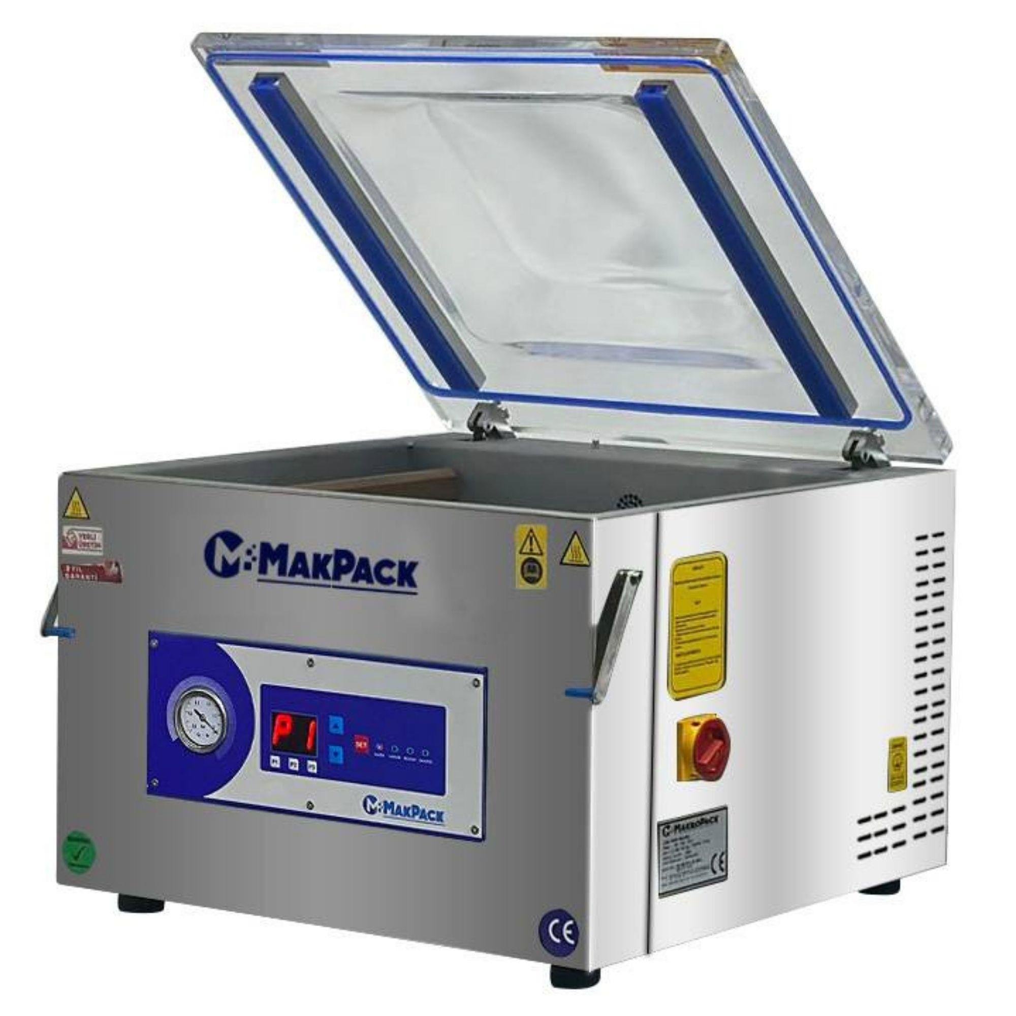 Makpack Çift Çene Vakum Makinesi 41x41 Cm MP-410-T2/S (MP-410 T2/S)