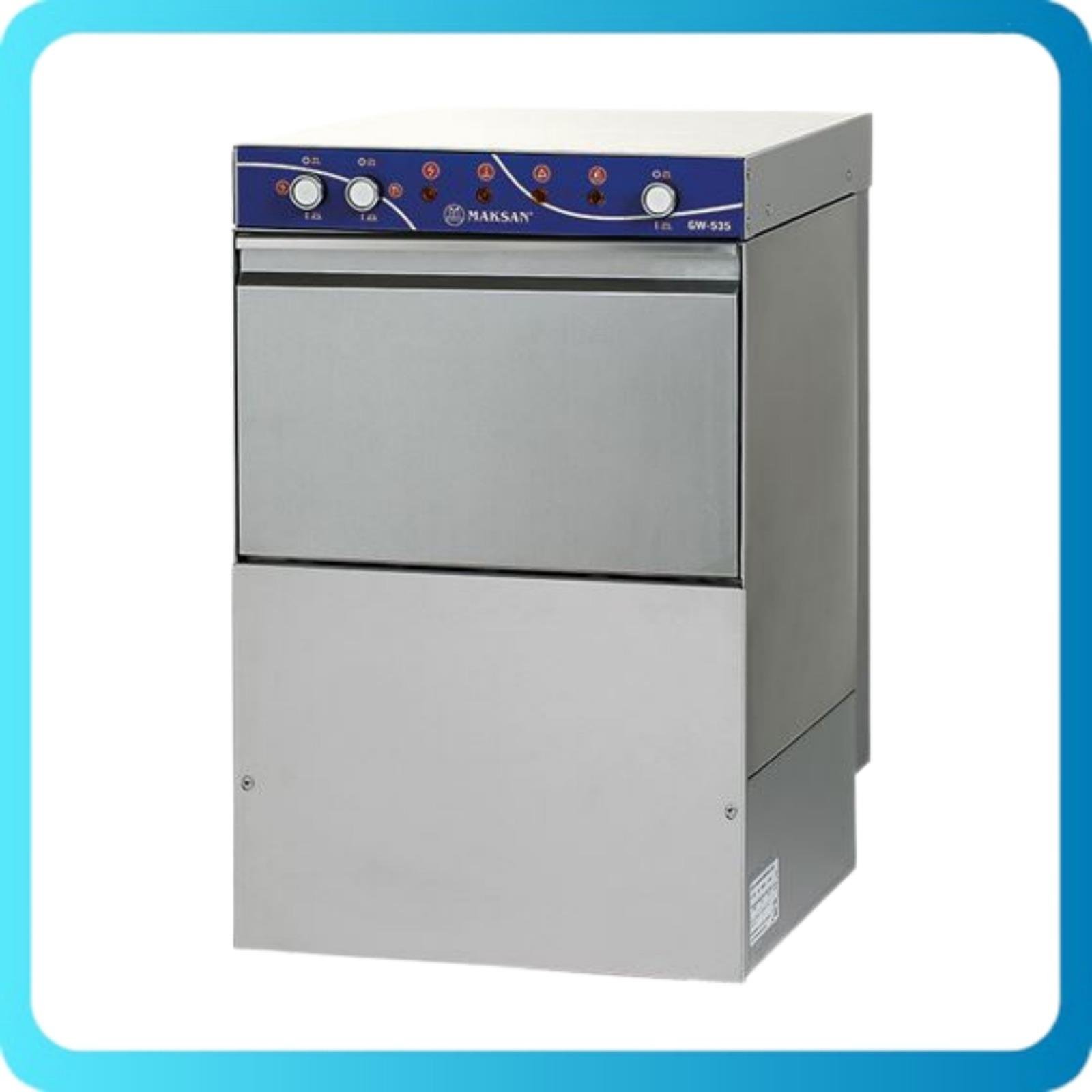 Maksan Bardak Yıkama Makinesi 500 Bardak Kapasiteli Dijital GW-535 (GW-535)