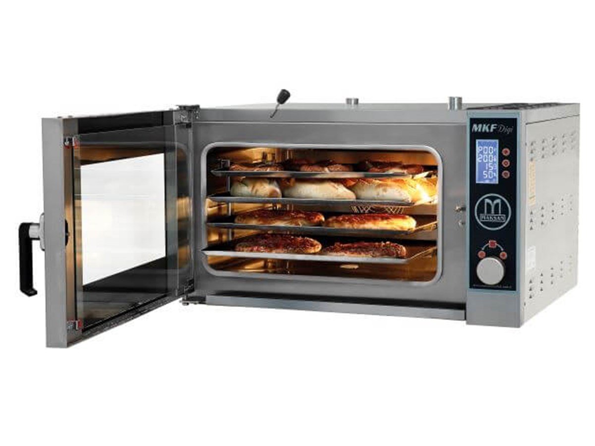 Maksan Konveksiyonlu Dijital Patisseri Fırını 4 Tepsi Kapasiteli Elektrik Isıtmalı MKF-4P DIGI (MKF-4P DIGI)