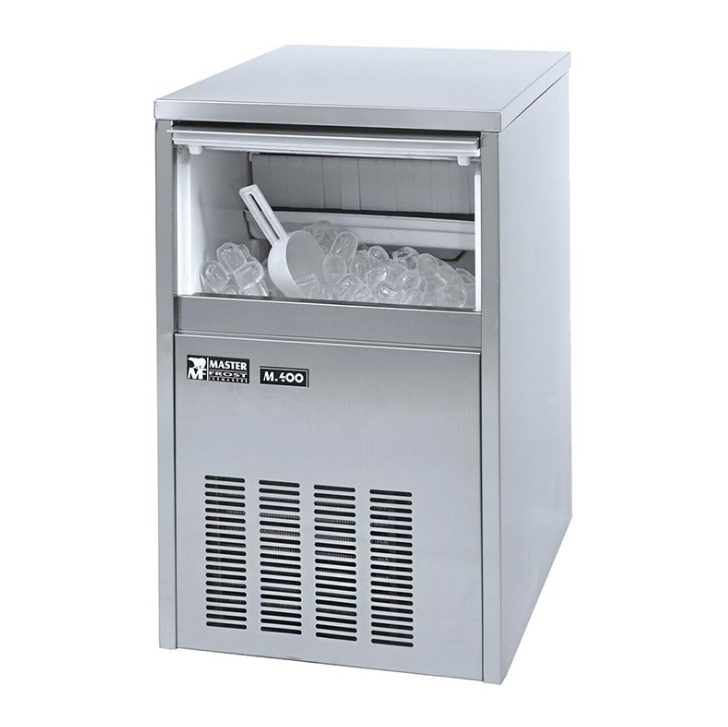 Masterfrost Hazneli Gurme Buz Makinesi 40 kg/gün Kapasiteli M-400 (M-400)