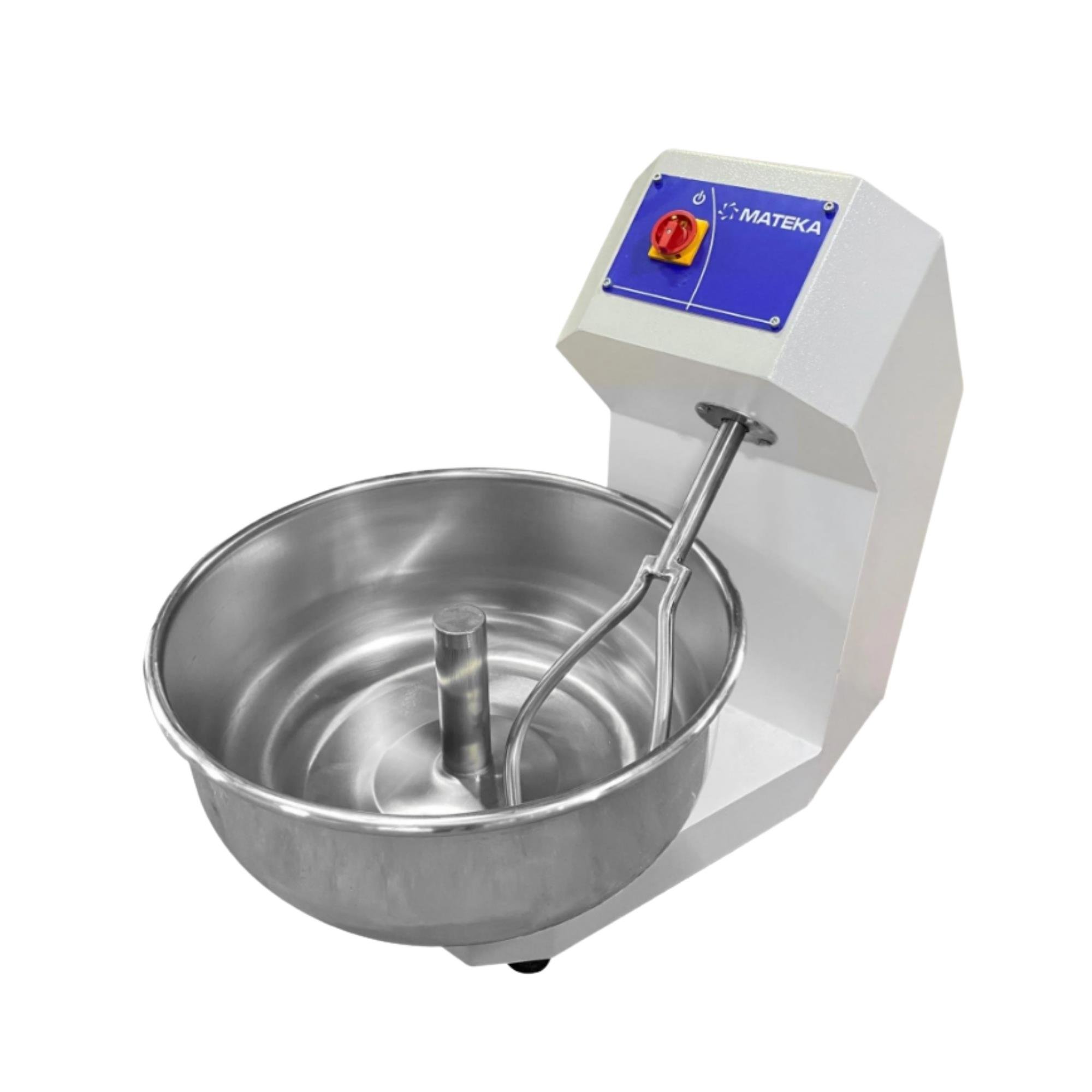 Mateka 45 kg 2 Hızlı Kapaklı Çatallı Hamur Yoğurma Makinesi 400V HYM-600KDT (HYM-600KDT)