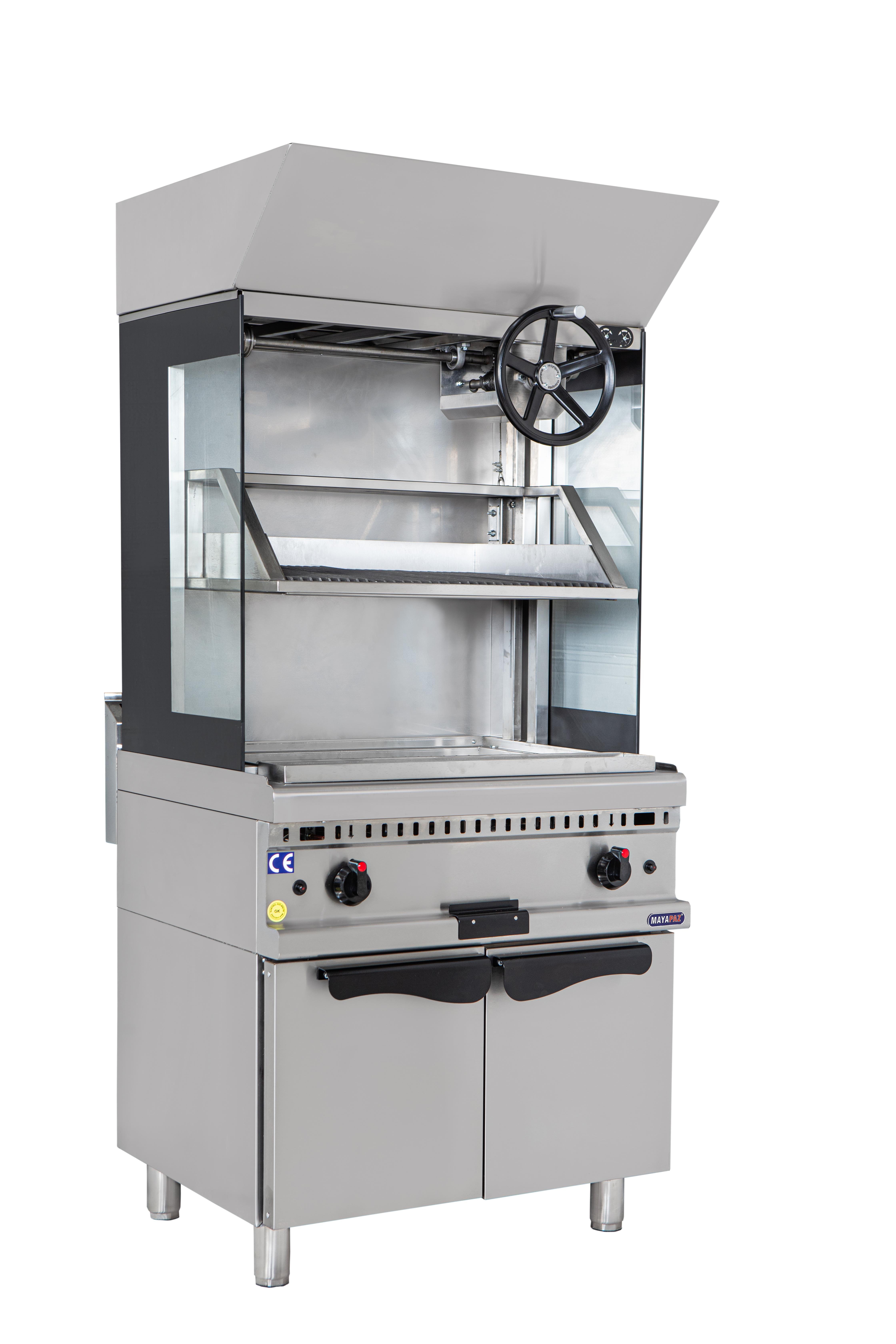 Mayapaz Kömürlü Izgara Asansörlü ,Alt Dolaplı 700 Seri M-DKIG-AS 870 (M-DKIG-AS 870)