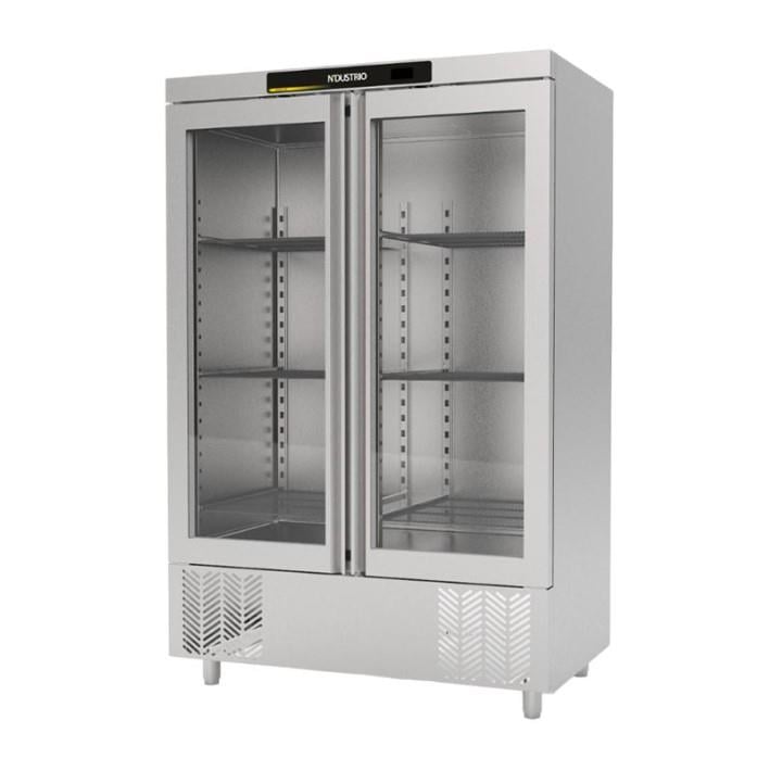 Ndustrio Dik Tip Gastronorm Buzdolabı - 2 Tam Cam Kapılı CPG-202-GD (CPG-202-GD)