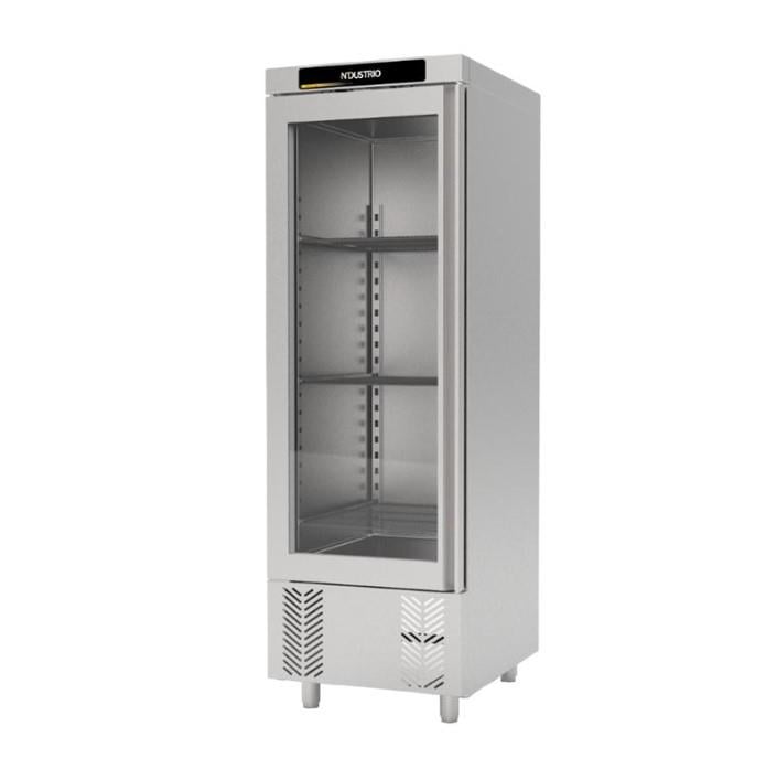 Ndustrio Dik Tip Snack Buzdolabı - 1 Tam Cam Kapılı CPS-101-GD (CPS-101-GD)