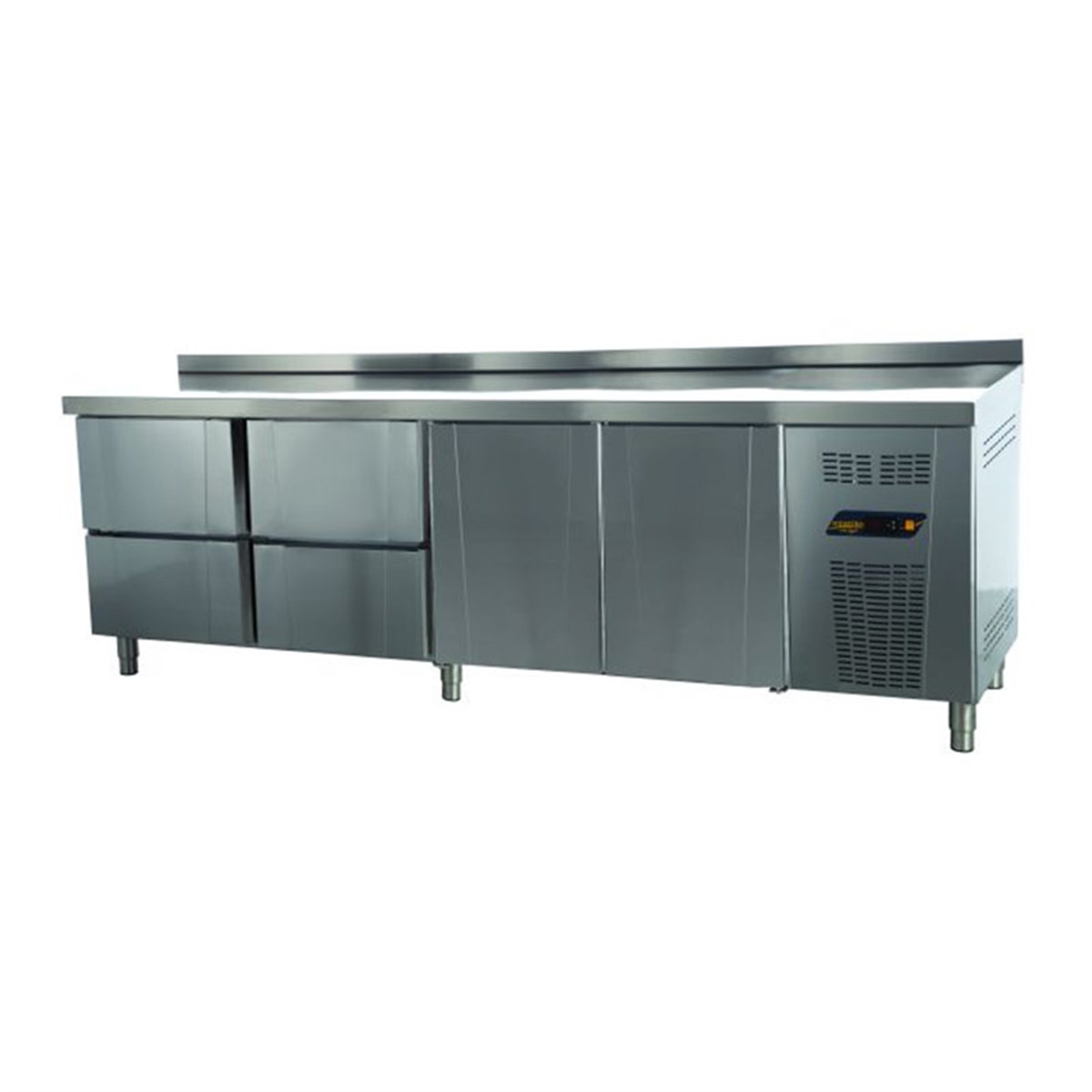 Ndustrio Tezgah Tip Snack Derin Dondurucu 4 Çekmeceli - 2 Kapılı TNS-64-4D (TNS-64-4D)