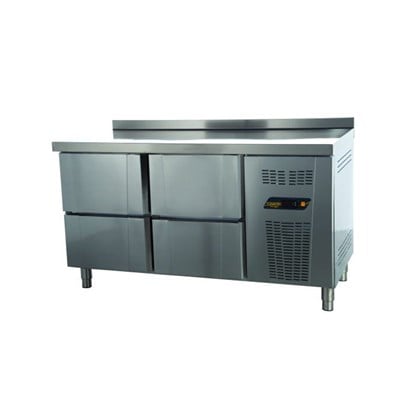 Ndustrio Tezgah Tipi Buzdolabı Gastronorm Seri 4 Çekmeceli TPG-72-4D (TPG-72-4D)