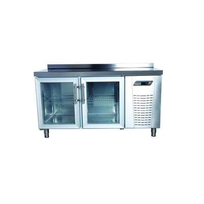 Ndustrio 2 Cam Kapılı Tezgah Tipi Gastronorm Buzdolabı TPG-72-GD (TPG-72-GD)