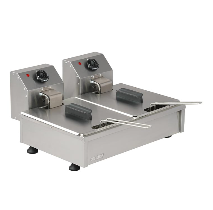 Omake Elektrikli Fritöz 3+3 Litre FRT21.E21.0030.Z5F (FRT21.E21.0030.Z5F)