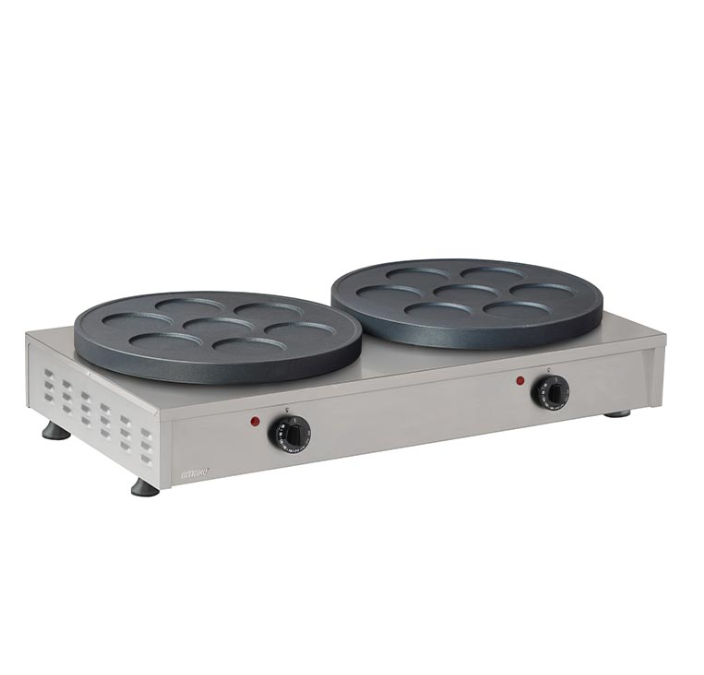 Omake Elektrikli Teflonlu 7 Bölmeli İkili Krep Makinesi KRP04.E21.0007.Z5F (KRP04.E21.0007.Z5F )