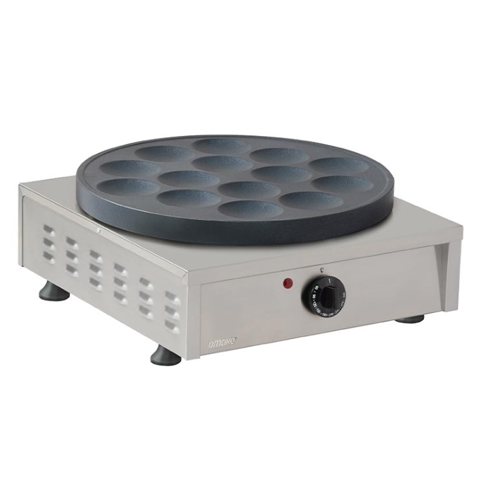 Omake Elektrikli Teflonlu Tekli 14 Bölmeli Pankek Makinesi PNK04.E11.0014.Z5F (PNK04.E11.0014.Z5F)