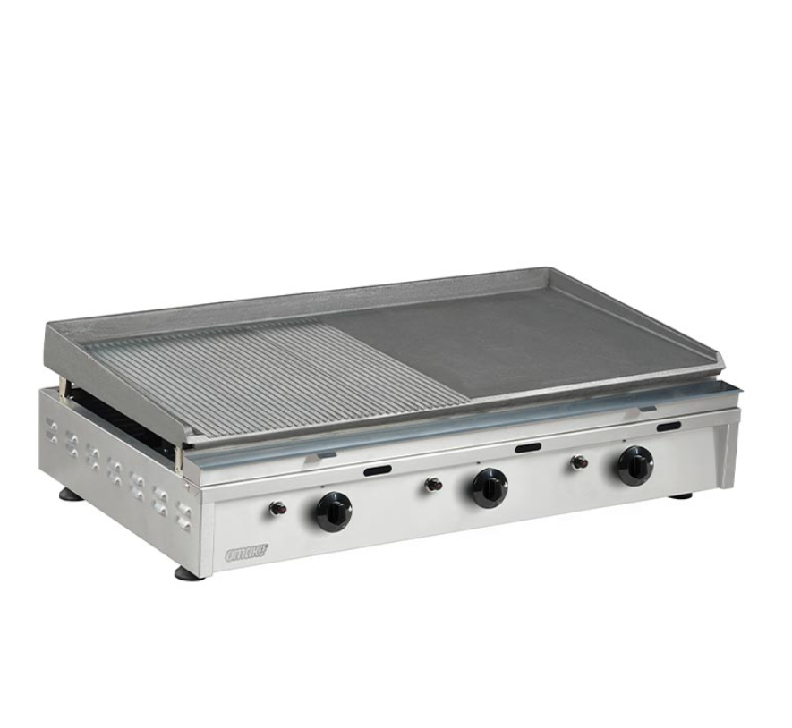 Omake Gazlı Döküm Pleyt Izgara 80 cm IZG02.N11.2080.000 (IZG02.N11.2080.000)