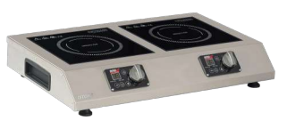 Omake Cam Yüzeyli İkili İndüksiyon Ocak, 2x1800 W, Elektrikli IND11.I25.1800.Z5F (IND11.I25.1800.Z5F)