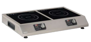 Omake Cam Yüzeyli İkili İndüksiyon Ocak, 2x3500 W, Elektrikli IND11.I25.3500.Z5F (IND11.I25.3500.Z5F)