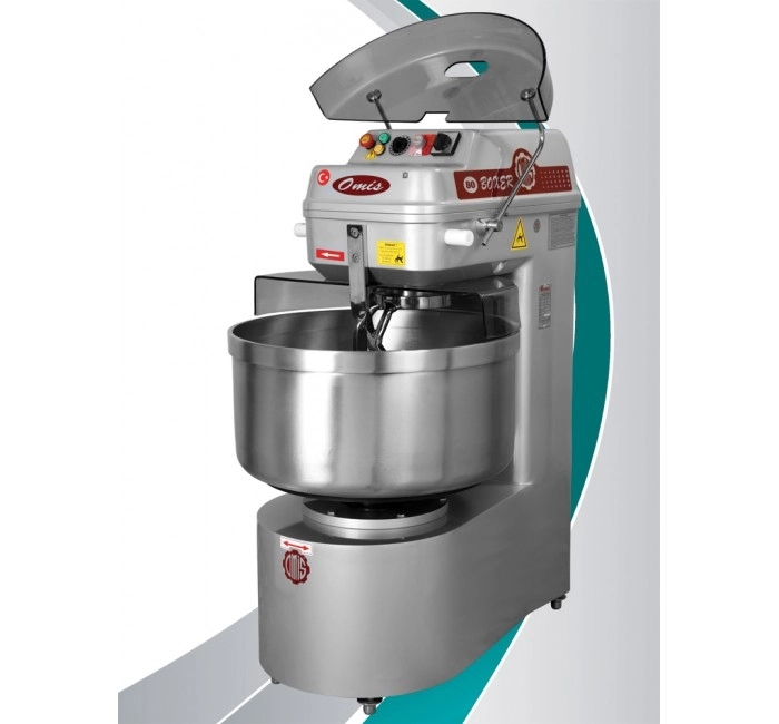 Omis Spiral Hamur Yoğurma Makinesi Boxer 80 kg hız Kontrollü