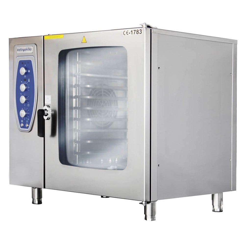 Öztiryakiler 10 Tepsili Elektrikli Konveksiyonlu Fırın Kızaklı 10x1/1 Kapasiteli 7890.10G11.01 (7890.10G11.01)