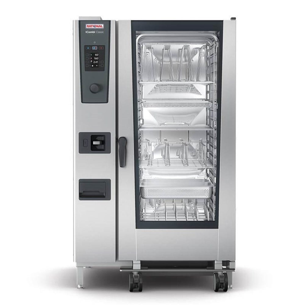 Rational 20 Tepsili Buhar Konveksiyonlu Gazlı Fırın 20x2/1 iCombi Classic ICC202G (ICC202G)