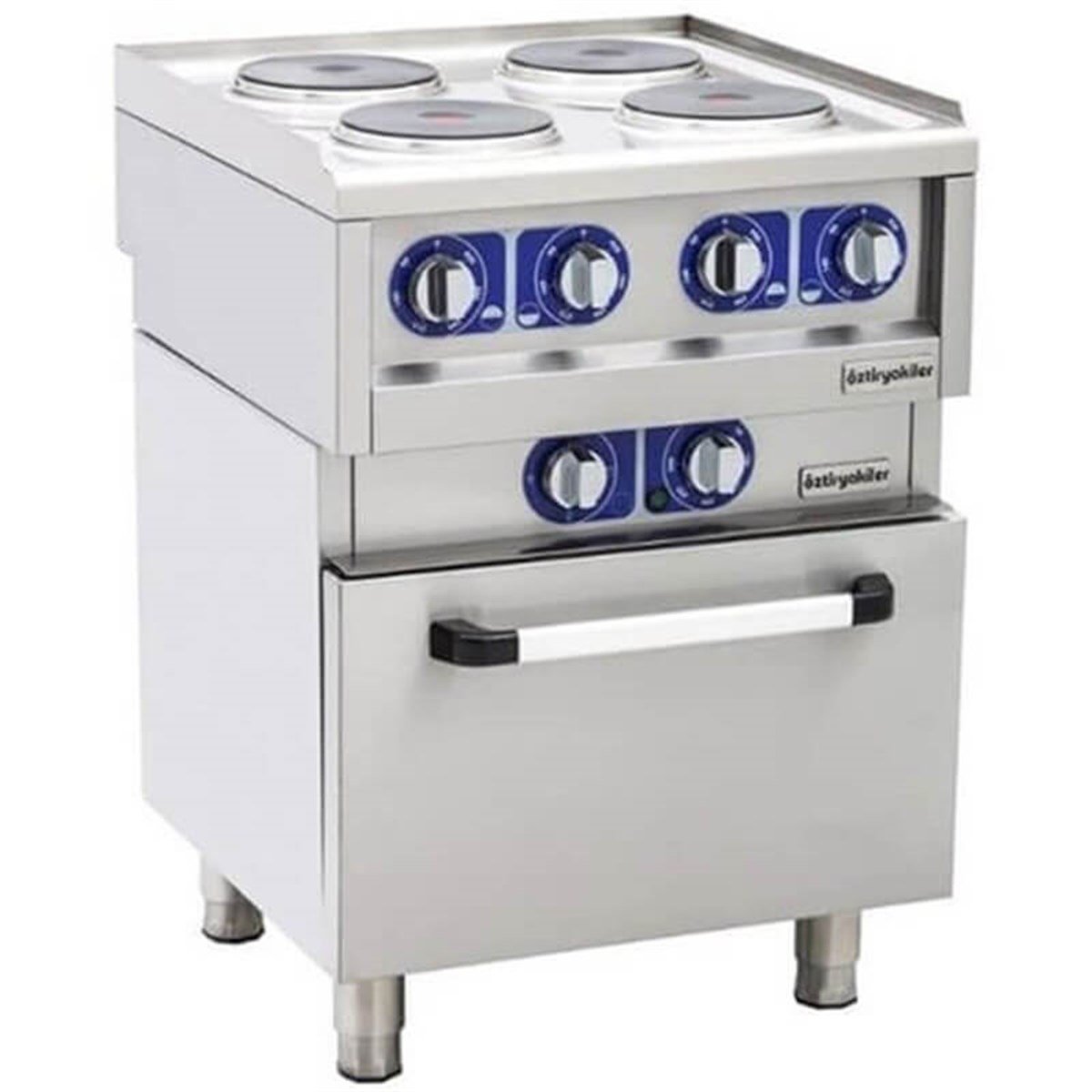Öztiryakiler Dörtlü Kuzine Elektrikli 60x60x85 600 Seri 7865.N1.60608.02 (7865.N1.60608.02)