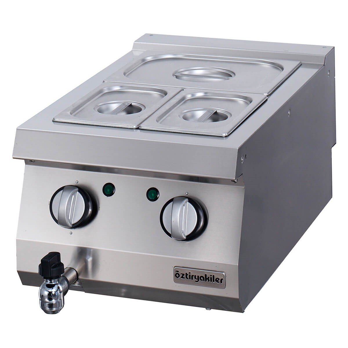 Öztiryakiler Set Üstü Benmari Elektrikli 40x70x30 GN Kaplar Hariç 700 Seri 7854.N1.40703.11 (7854.N1.40703.11)