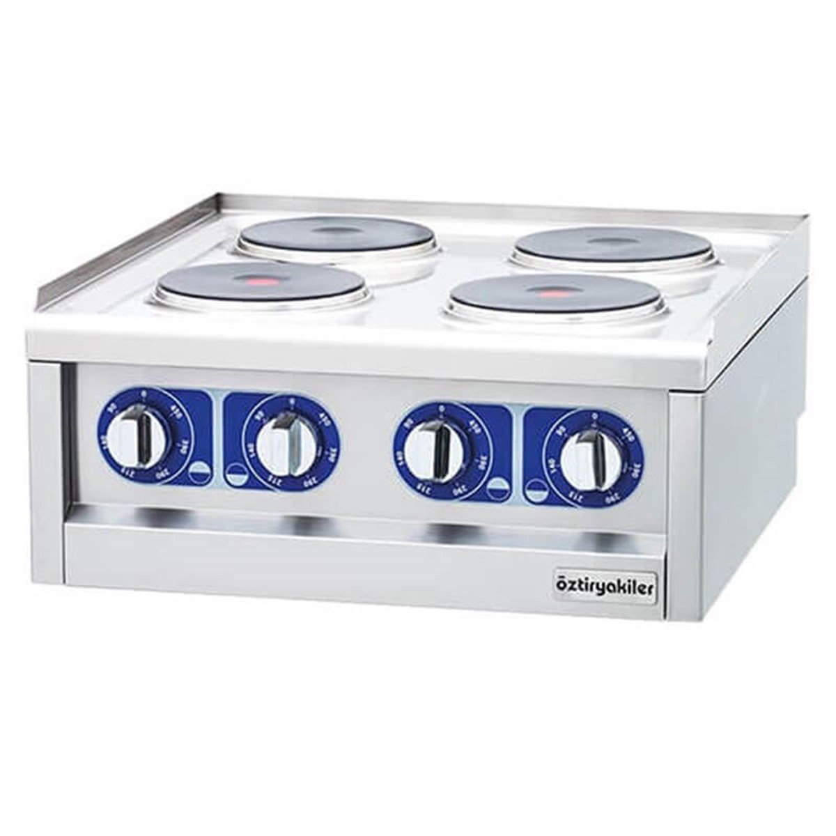 Öztiryakiler Set Üstü Dörtlü Ocak Elektrikli 60x60x26 600 Seri 7865.N1.60603.14 (7865.N1.60603.14)