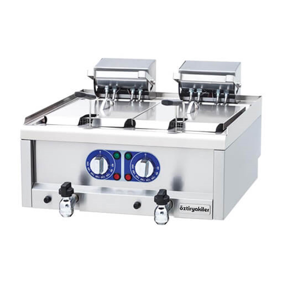 Öztiryakiler Set Üstü Elektrikli Fritöz 60x60x26 600 Seri 7856.N1.60603.21 (7856.N1.60603.21)