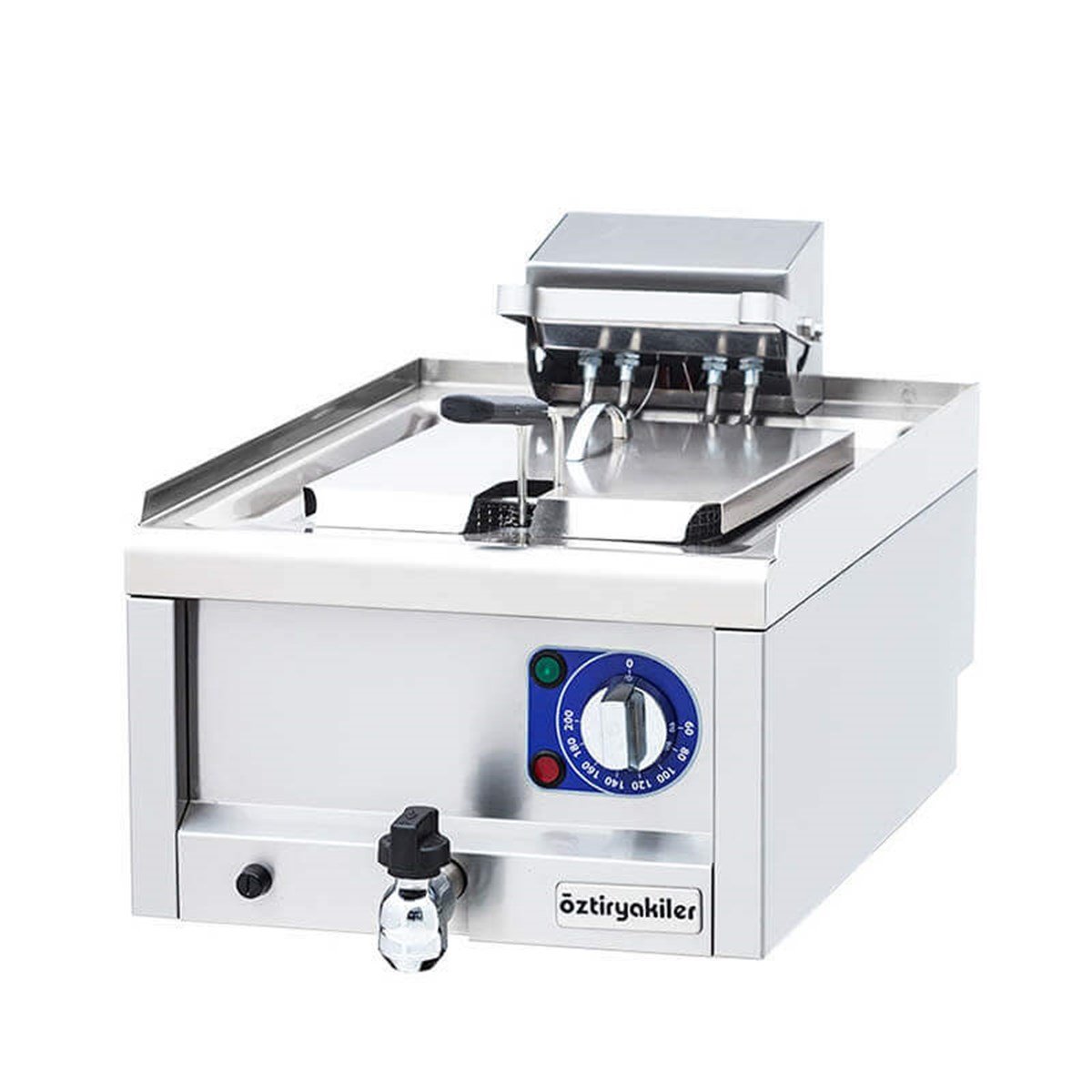 Öztiryakiler Set Üstü Elektrikli Fritöz 40x60x26 600 Seri 7856.N1.40603.11 (7856.N1.40603.11)