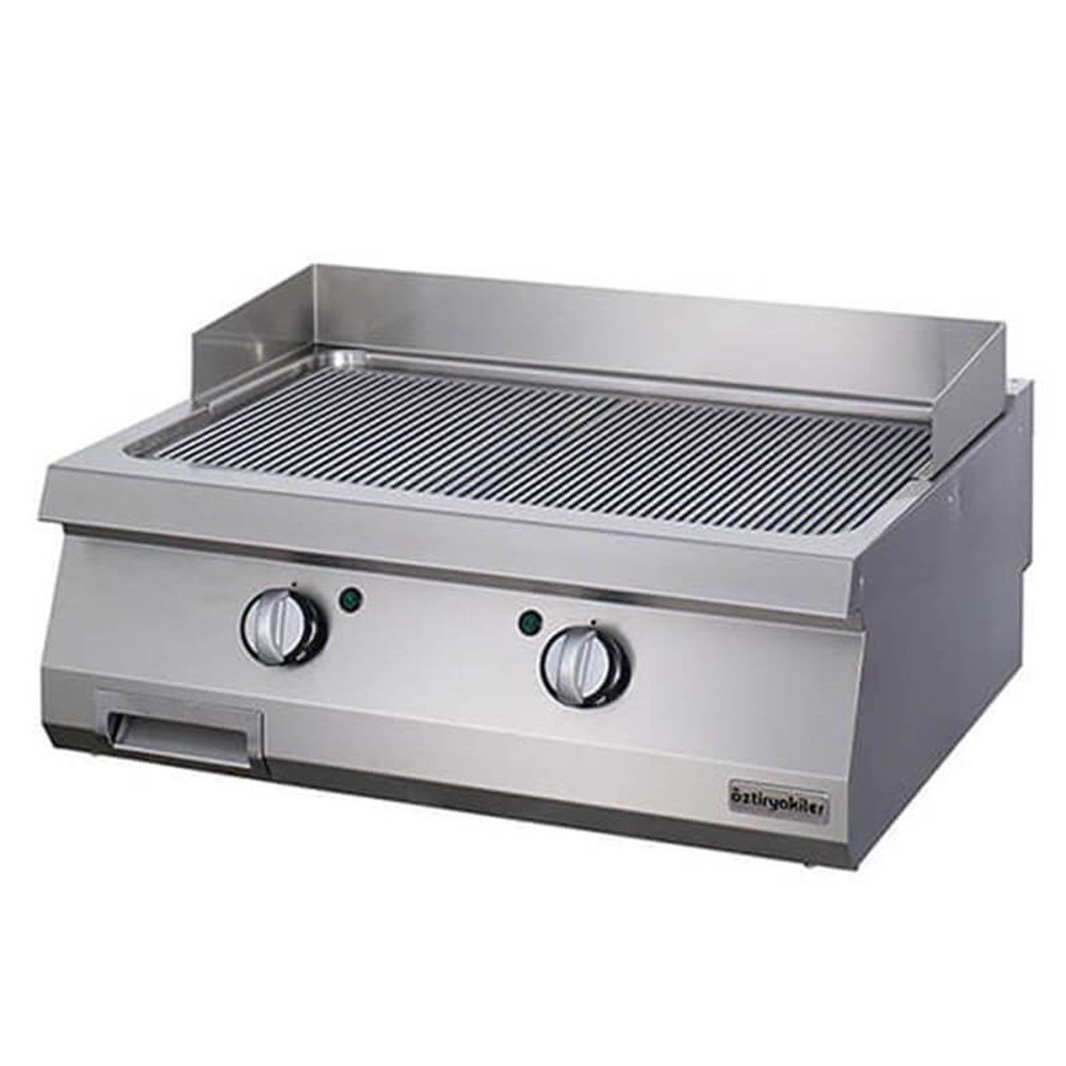 Öztiryakiler Set Üstü Oluklu Izgara Elektrikli 80x90x30 900 Seri Krom Kaplı 7864.N1.80903.11C (7864.N1.80903.11C)