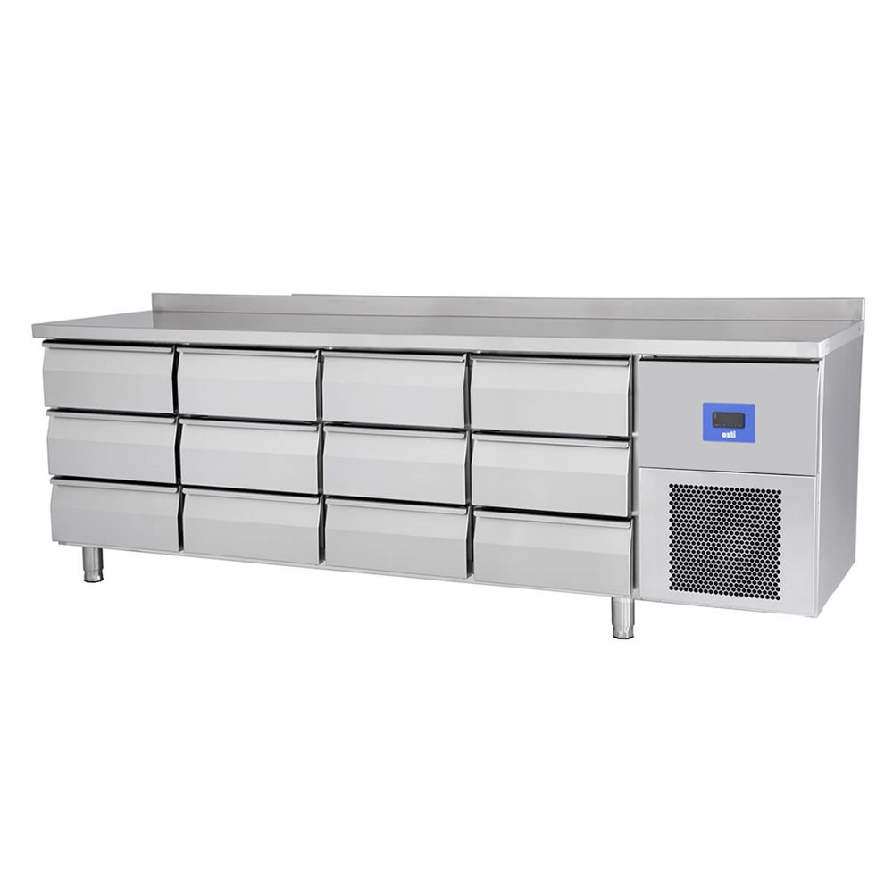 Öztiryakiler TA460 LMV On İki Çekmeceli Tezgah Tip Derin Dondurucu 79E3.46LMV.03 (79E3.46LMV.03)