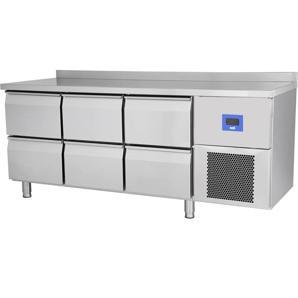 Öztiryakiler TAG 370 LMV Altı Çekmeceli Tezgah Tip Derin Dondurucu 79E4.37LMV.02 (79E4.37LMV.02)