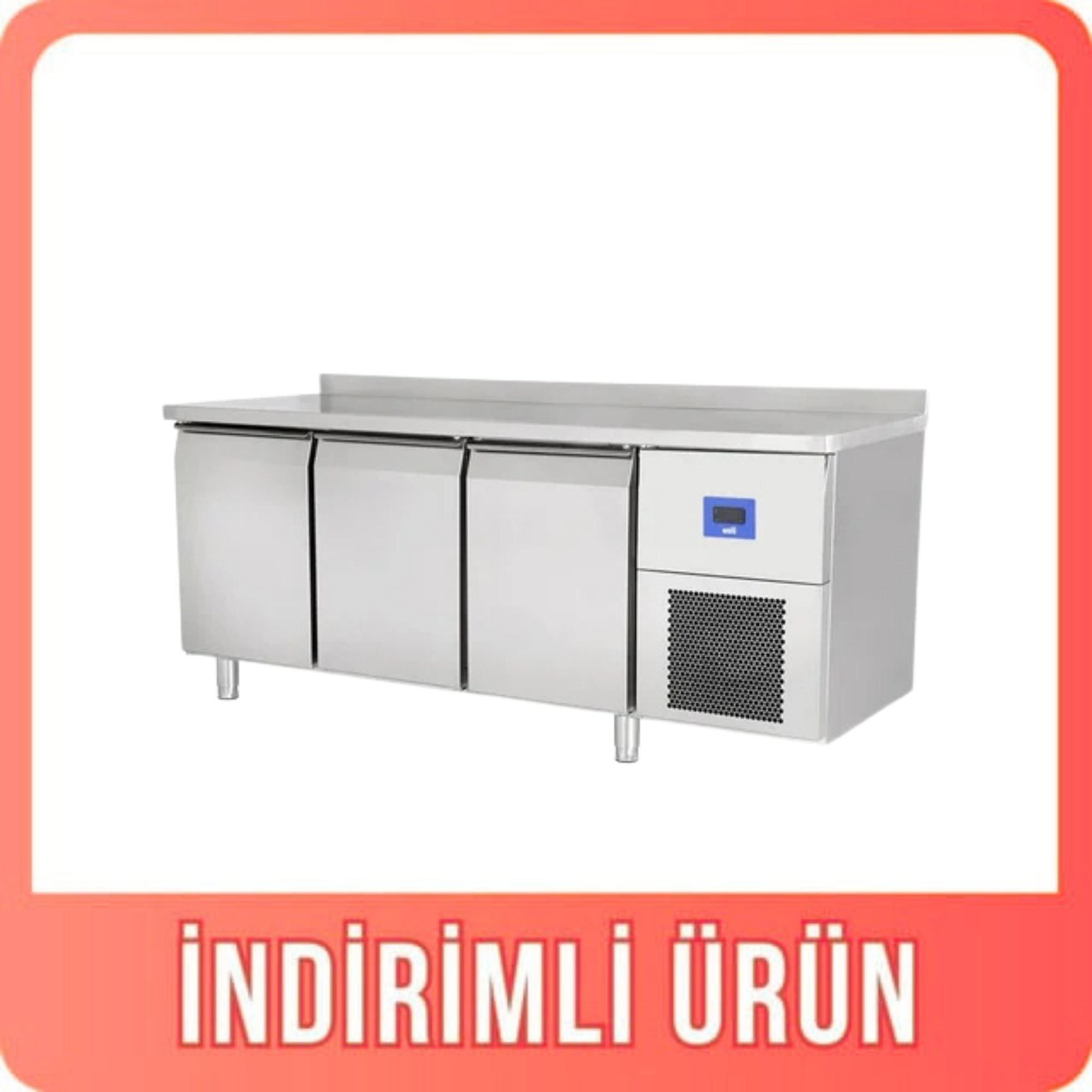 Öztiryakiler TAG 370 LMV Üç Kapılı Tezgah Tip Derin Dondurucu 79E4.37LMV.00 (79E4.37LMV.00)