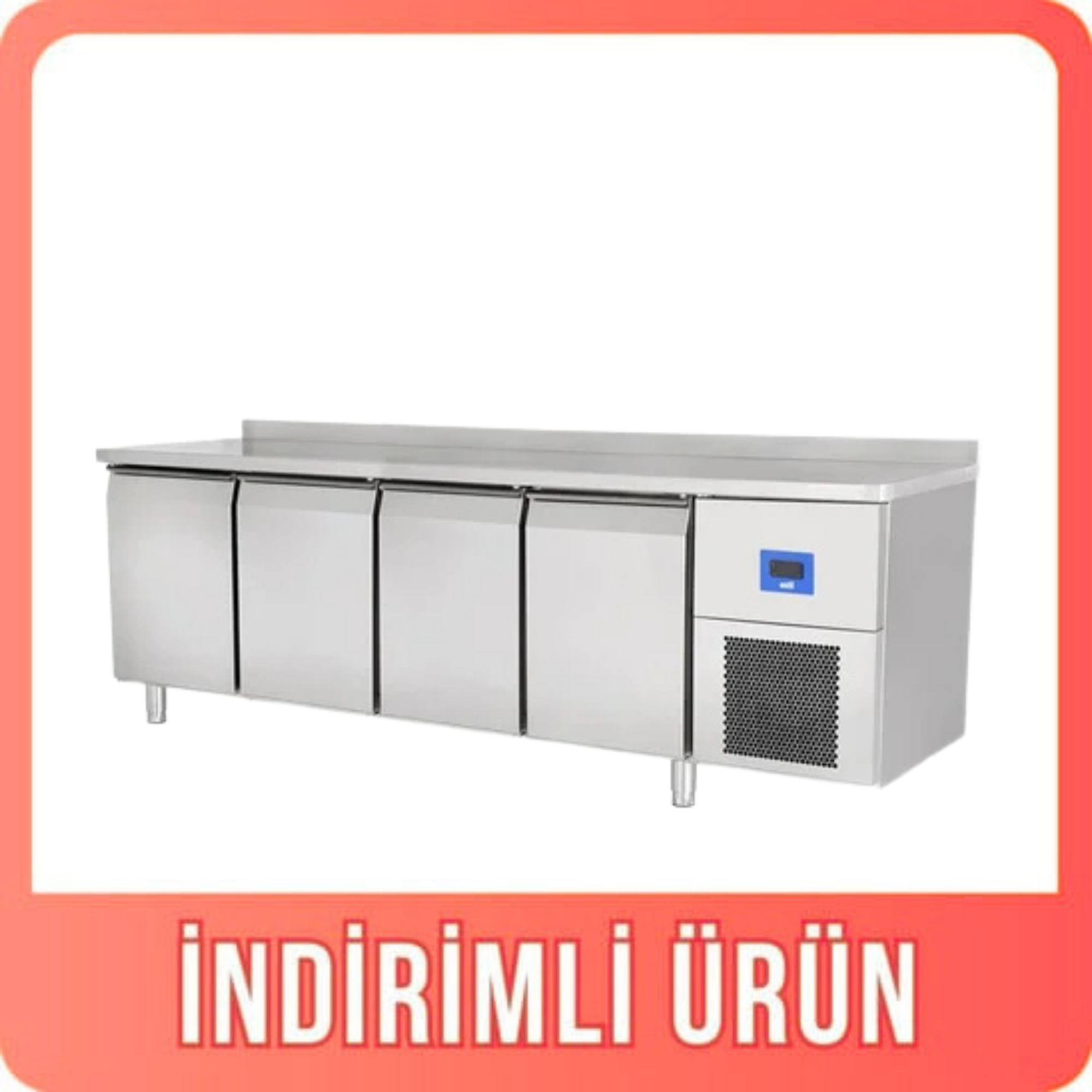 Öztiryakiler TAG 470 LMV Dört Kapılı Tezgah Tip Derin Dondurucu 79E4.47LMV.00 (79E4.47LMV.00)