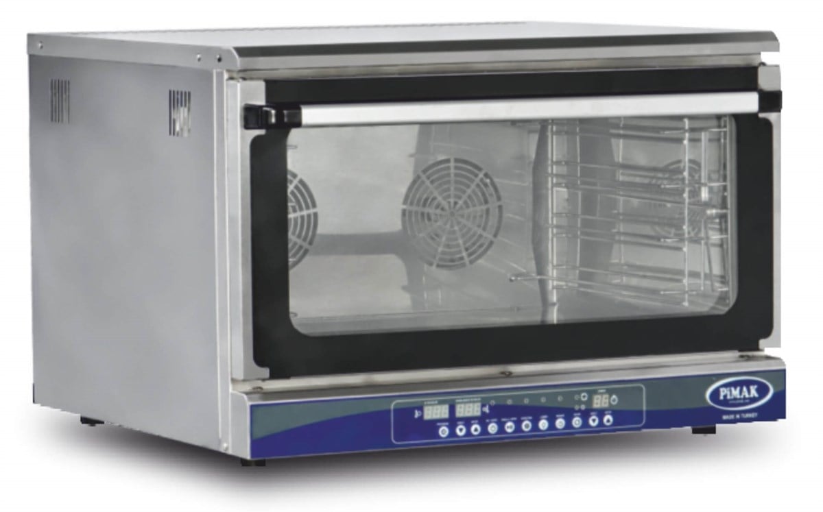 Pimak Elektrikli 4 Tepsili Patisserie Fırın Dijital 80x87x54 cm PTS04-DİJİTAL (PTS04-DİJİTAL)